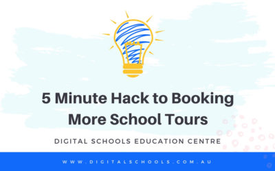 5 Minute Hack to Book More School Tours